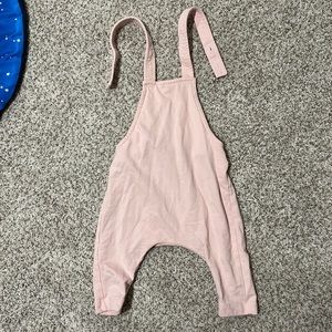 Pink Overalls for baby- adjustable